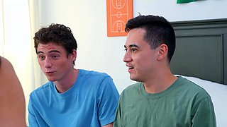 Stepsons kept looking at stepmom porn