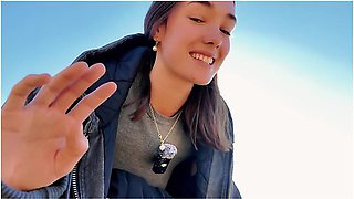 Getting Naughty With A Lush By An Abandoned Bunker