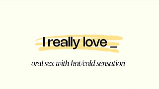 Oral Sex With Hot And Cold Sensation Trailer 2