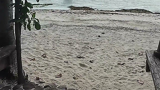 Tiny Asian in Deserted Tropical Resort - Underwater Blowjob, Bath & Shower Sex - Bubbling Creampie