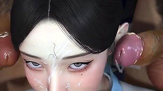 Virtual Reality Beauty: Big Boobs Fantasy - 3D Animation Hentai