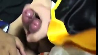 Asian Crossdressers Cosplay and Double Jerk