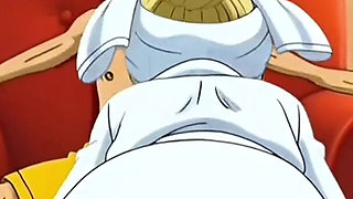 Married Nudist Granny Was Fucked in a Big Ass by Her Husband's Stepbrother Right in the Kitchen. Hentai