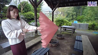 Elegant Gulp Night with a Submissive Wife Savoring Deep Warmth Under the Open Sky 1/3