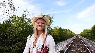 Harley King: Country Babe Catches a Ride on a Stranger's