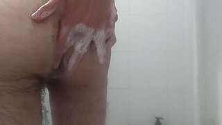 Filmed in the shower naked