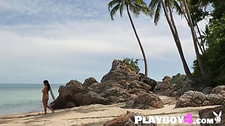 Sumptuous Phat Fun Bags Thai Teenage 18+ Solo Striptease