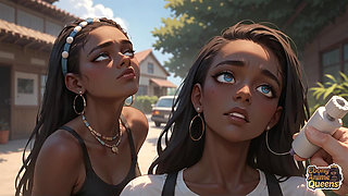 Sunlit Beach Oral Desire with the Hottest Dirty Ebony, Very First Time XXX, Stunning Ebony Queen!