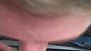 POV Amateur Wife Licks Frenulum