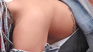 Blonde Lana Analise Gets Anal Fucked by Her Big Cock Friend!