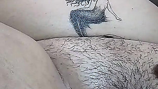 Step Grand Father Fingering Pussy and Anal with Sex Toys