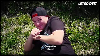Kinky German Granny In Cosplay Bends Over Outdoors... What She Does Next Will Make You Rock Hard