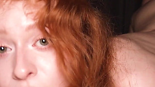 Red-haired Student Tried Hard Sex with Me, Be Energy