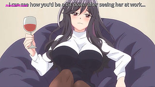 Cute Slut Helps Kaoru With Quick Blowjob ( Uncensored Hentai )