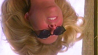 Blonde MILF Gets Pussy Licked and Fingered Poolside