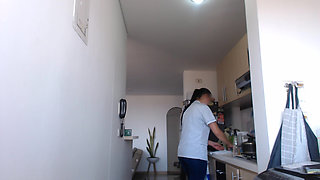 Maid Isn't Happy so Her Boyfriend Takes Her to Hotel