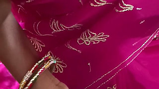 Desi Beautiful Indian Aunty Fucking with Boss Telugu Voice