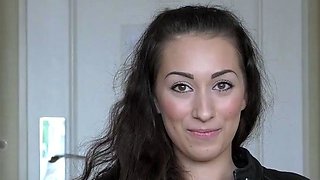 Leyla Bentho With Small Tits & Ass Gives BJ & Rides