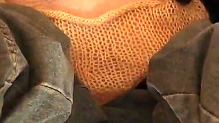 Asian Woman Is Shy Before Having Sex After School