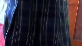 Shy Russian Amateur Gives a Blowjob