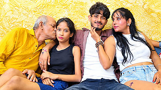 Indian Asian Desi Style Foursome Storical Gangbang Hardcore Softcofe Licking Kissing Sexual Video