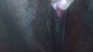 Masturbating alone
