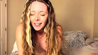 My First Time with a Virgin - Vibrator Orgasm!