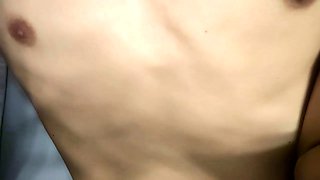 Amateur Asian College Teen Gives Blowjob