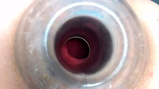 Kinky mature penetration huge tunnel dildo and other toys