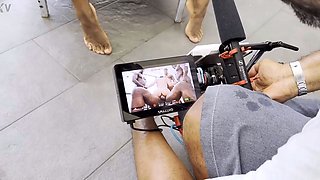 Clea Gaultier goes BTS turning a simple shoot into a wild