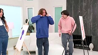 Two teenager legitimate sisters explore their bodies