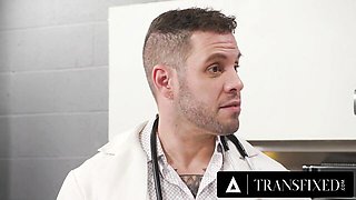 Doctor Wolf Hudson flirts through Kalli Grace's checkup and then fucks her bare