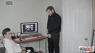 Caught Jerking at Work