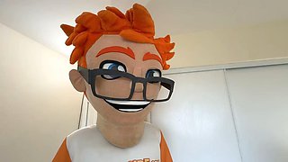 Aspen Woods  Blowjob Punishes Stepbro s Peepin , ends with Cum-on-Tits Glory!: Porn