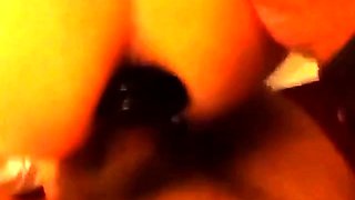 Mature Italian Amateur Anal with Big Ass in Stockings