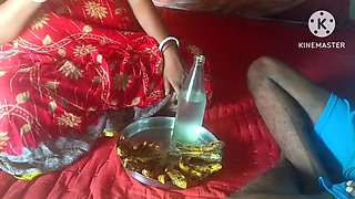 Desi Bhabhi Gets Drunk And Anal Fucked By Neighbor - Indian Homemade Big Ass Sex