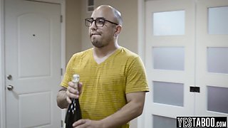 Naughty mommy housewife fucks perv neighbor