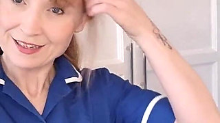 POV Sex Clinic Nurse Hand Job Trial CFNM