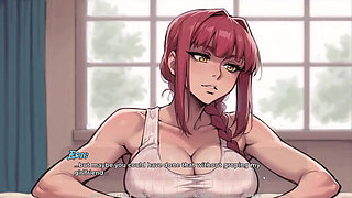 My New Girlfriend Taboo Hentai Game Ep.49 My Step Sis Grabbed My GF's Ass in Front of Her Stepfather!