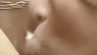 He Calls a South American Slut to Give Him a Blowjob in the Office.