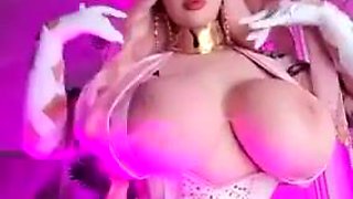 Bishoujomom Milfy Witch Plow Her Lubed Up Funbags With A Immense Harsh Knob