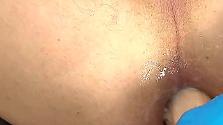 Anal Training, Part 17: Femdom Clinic, Procedure No. 2 - Mistress Uses Nurse's Hand and Foot as Tools for Anal Stretching