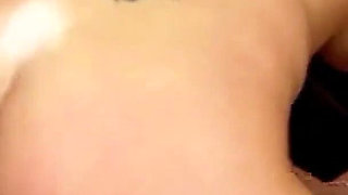 Horny skinny teen gets fucked to orgasm by step brother with huge cock