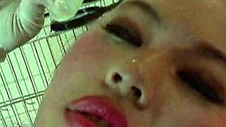 Femdom fetish handjob