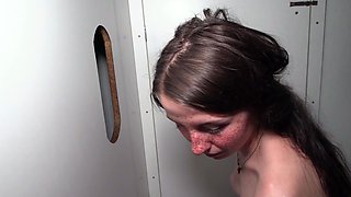 Charlie glory hole blowjob