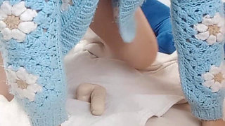 Fuck Dildo by Tiny Asian Pussy