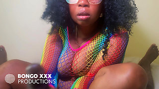 Beautiful Swahili Mature Stepmother Caught Cheating by Stepson