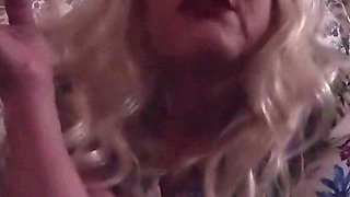 Cheryl's Smoke Break Thinking About Your Cock