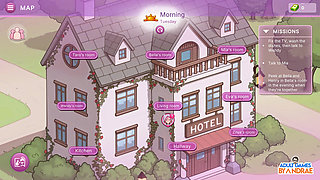 Sex Apartment 2: Grand Hotel Gameplay Part 1 - Story Start, and Characters Meetups