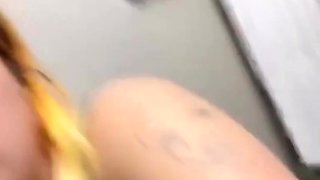 Alternative Goddess Squirts All Over Fuck Machine